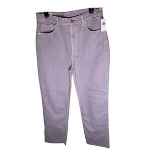 GAP Women's High Rise Loose Jeans Size 10 Purple Relaxed Fit Denim